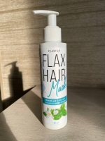 Маска глубокого очищения для кожи головы FlaxHairMask мягко отшелушивает, нормализует саловыделение, очищает поры, избавляет от зуда и перхоти, FlaxTap