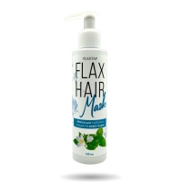 Маска глубокого очищения для кожи головы FlaxHairMask мягко отшелушивает, нормализует саловыделение, очищает поры, избавляет от зуда и перхоти, FlaxTap